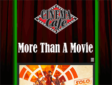 Tablet Screenshot of cinemacafe.com